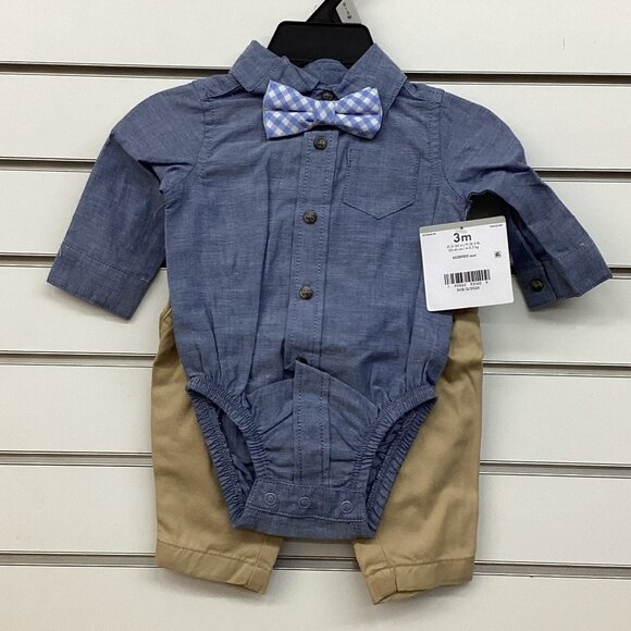Carter's‎ baby boy outfit with bow tie - Picture 1 of 8